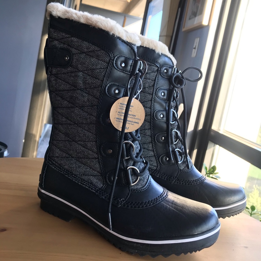 JBO by Jambu Winter Weather Ready Boots Black 6.5